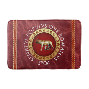 Capitoline She-Wolf Bath Mat