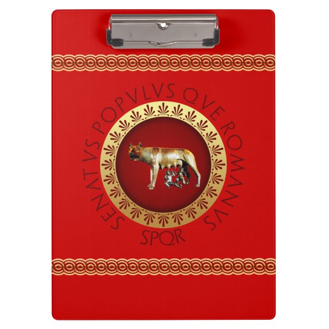 Capitoline Wolf Clipboard (Front)