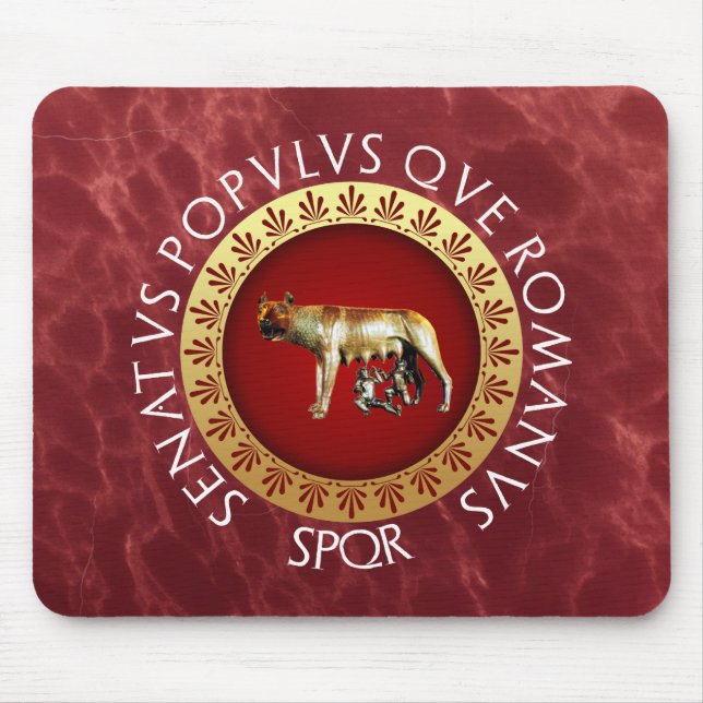 Capitoline Wolf Mouse Pad (Front)