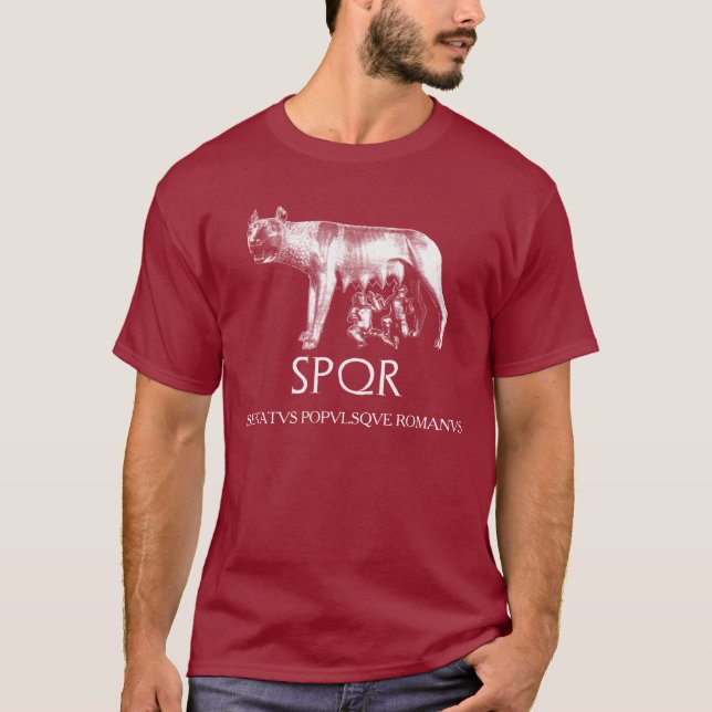 Capitoline Wolf T-Shirt (Front)