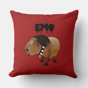 Capivara Emo Cushion