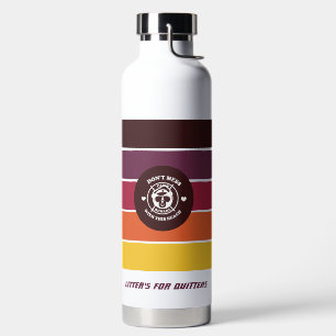 Cap'n Beware Beach Safety Bear Water Bottle