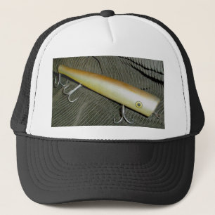 Cap'n Bill Popper Vintage Lure Red Squid Hat