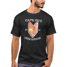 Cap'n Ed's 'Mech Hangar Leaf T-Shirt Dark
