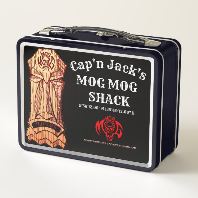 Cap'n Jacks MOG MOG SHACK Lunch Box (Back)