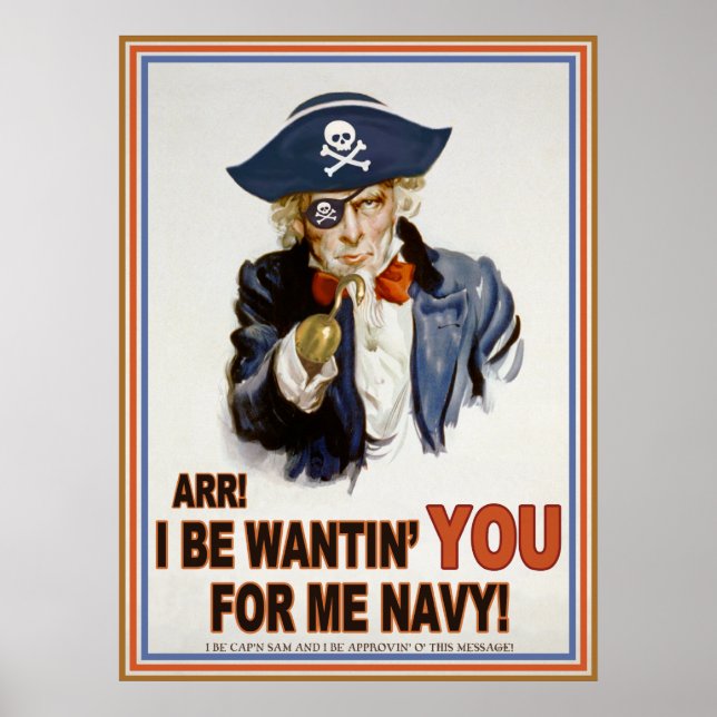 Cap'n Sam Poster (Front)