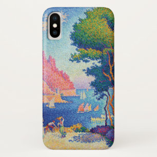 Capo di Noli by Paul Signac iPhone X Case