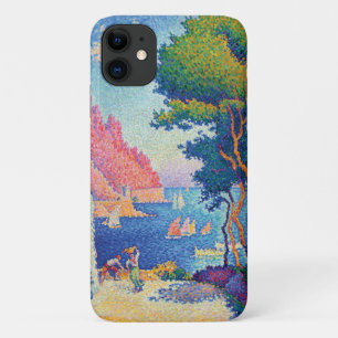 Capo di Noli by Paul Signac iPhone 11 Case