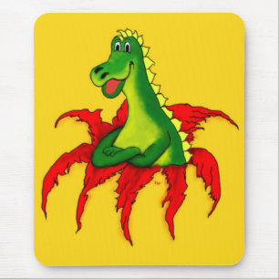 Capo , the little Dragon Mouse Pad