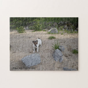 Capo von Oppenheim, Jack Russell Terrier Dog Jigsaw Puzzle
