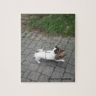 Capo von Oppenheim, Jack Russell Terrier Dog Jigsaw Puzzle