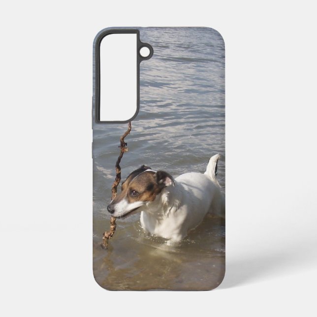Capo von Oppenheim, Jack Russell Terrier Dog Samsung Galaxy S22 Case (Back)
