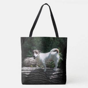 Capo von Oppenheim Jack Russell Terrier, Dog Tote Bag