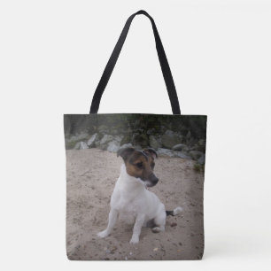 Capo von Oppenheim Jack Russell Terrier, Dog Tote Bag