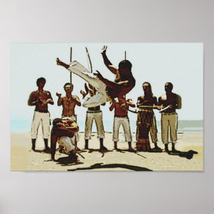 CAPOEIRA BAHIA 01 POSTER
