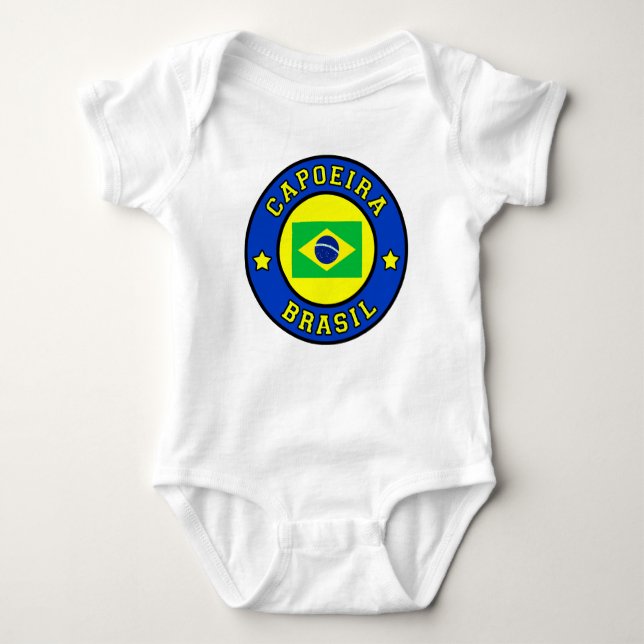 Capoeira Brasil Baby Bodysuit (Front)