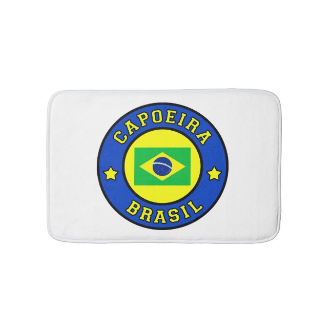 Capoeira Brasil Bath Mat (Front)