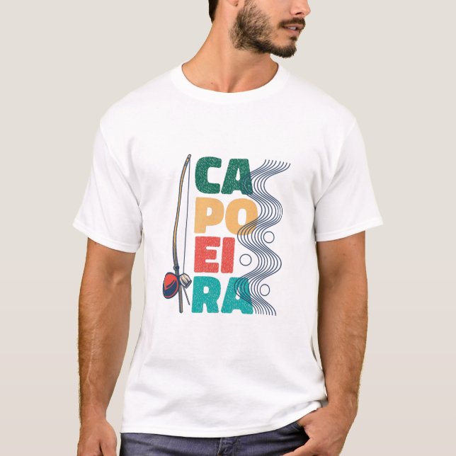 Capoeira Brazilian Martial Art T-Shirt (Front)