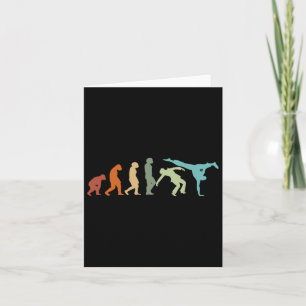 Capoeira Dance Martial Arts Brazil Karate Evolutio Card
