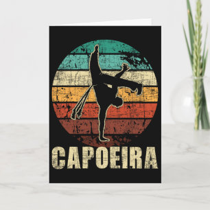 Capoeira - Kickboxing Brazilian Martial Arts Mma T Card