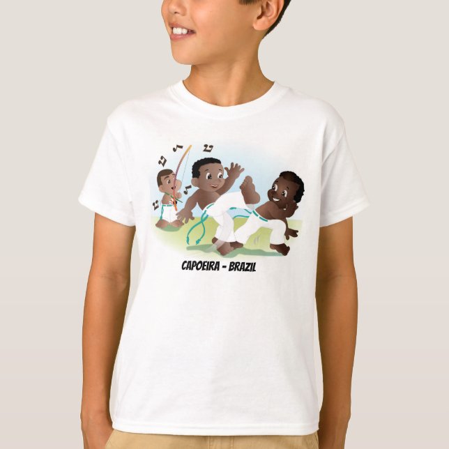 Capoeira Kids Brazil T-Shirt (Front)