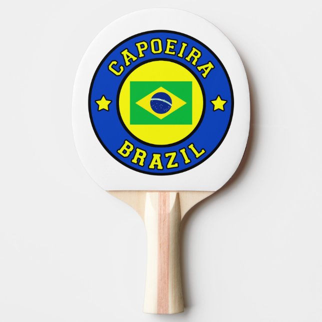 Capoeira Ping Pong Paddle (Front)