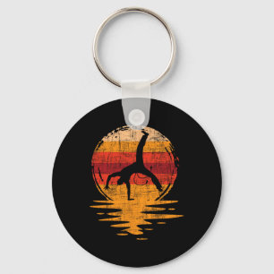 Capoeira Retro Vintage - Kickboxing Brazilian Mart Key Ring
