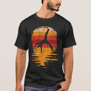 Capoeira Retro Vintage - Kickboxing Brazilian Mart T-Shirt