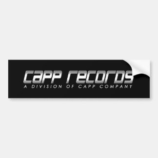 CAPP Records Bumper Sticker