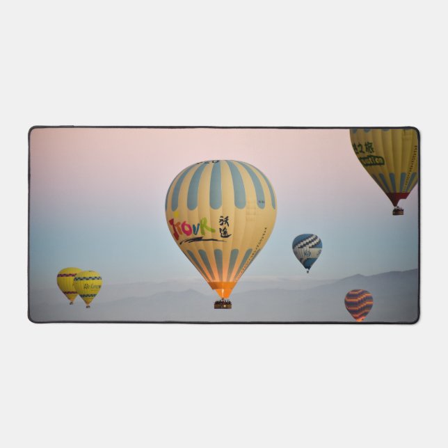 Cappadocia. Balloon Flight Desk Mat (Front)