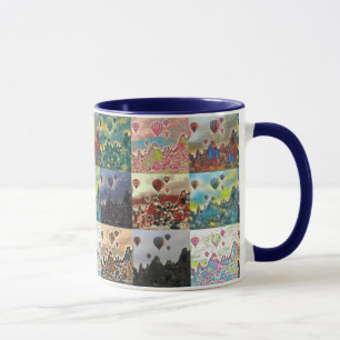 Cappadocia, Central Anatolia, Turkey Collage Mug
