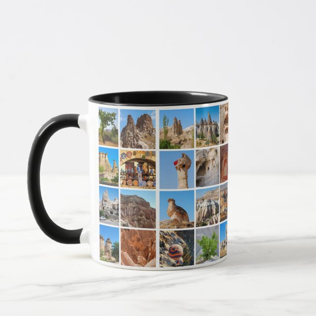 Cappadocia collage mug (Left)