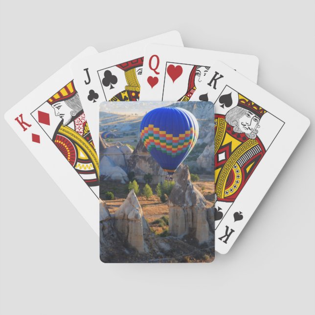 Cappadocia, Goreme | Hot air Balloon Playing Cards (Back)