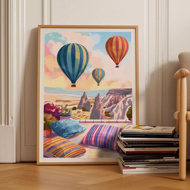 Cappadocia Print Cappadocia Illustration Turkey (Creator Uploaded)