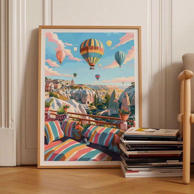Cappadocia Print Cappadocia Illustration Turkey  (Creator Uploaded)