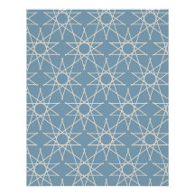 Cappadocia Sky Geometric Pattern Poster