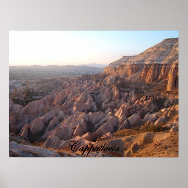 Cappadocia sunset poster (Front)