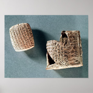 Cappadocian letter and envelope, from Turkey Poster