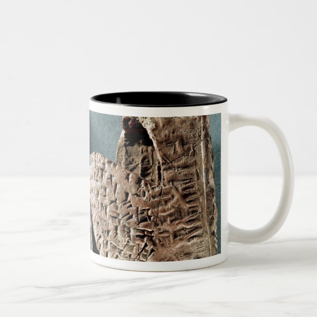Cappadocian letter and envelope, from Turkey Two-Tone Coffee Mug (Right)