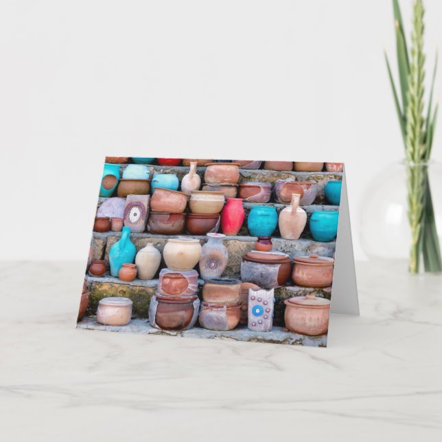 Cappadocian pottery card (Front)