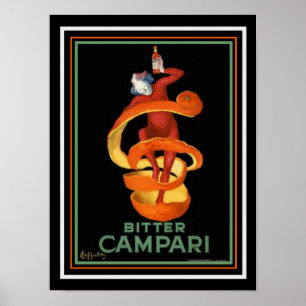 Cappiello Bitter Campari Print 12 x 16