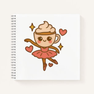 Cappuccina Ballerina Italian Ausweis Notebook