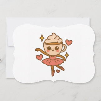 Cappuccina Ballerina Italian ID Invitation