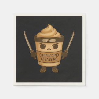 Cappuccino Assassino Italian Napkin