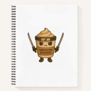 Cappuccino Assassino Italian Notebook