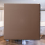 Cappuccino Brown Solid Colour | Classic Elegant Ceramic Tile<br><div class="desc">Cappuccino Brown - Introducing the timeless allure of the Solid Colour Design: a captivating blend of classic form and elegant simplicity. This design is a celebration of the power and beauty found in a single, striking hue. Exuding sophistication, the solid colour design embraces the essence of minimalism, making it a...</div>