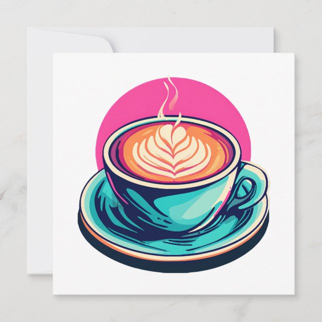 Cappuccino coffee cup (Front)