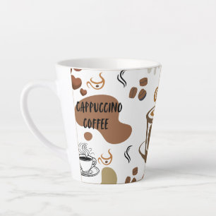 cappuccino coffee  latte mug
