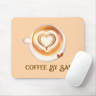 Cappuccino Coffee Mouse Pad