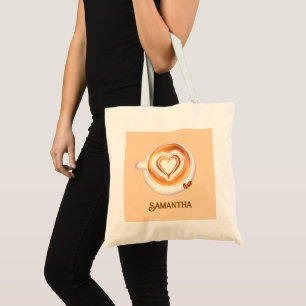 Cappuccino Coffee Tote Bag